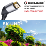Oehlbach Easy Connect UHD HDMI kaabel