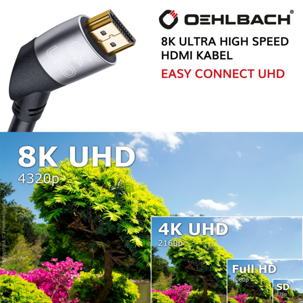 Oehlbach Easy Connect UHD HDMI kaabel