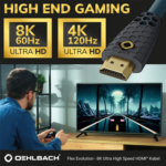 Oehlbach Flex Evolution 8K – Ultra High-Speed HDMI