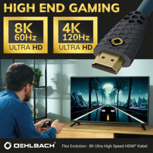 Oehlbach Flex Evolution 8K - Ultra High-Speed HDMI