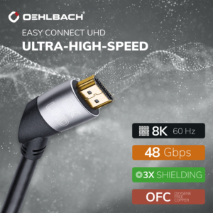Oehlbach Easy Connect UHD HDMI kaabel