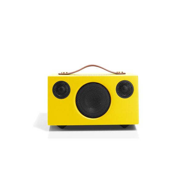 HERO_ireless-portable-bluetooth-speaker-T3-YELLOW-front-AudioPro